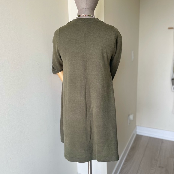 Moiety Green Knit Dress - Small - Picture 4 of 9